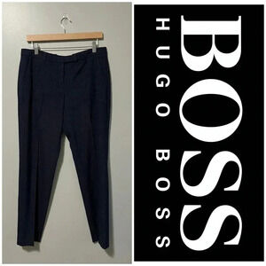 Boss Hugo Boss Pinstripe Pleated Trouser Pant
